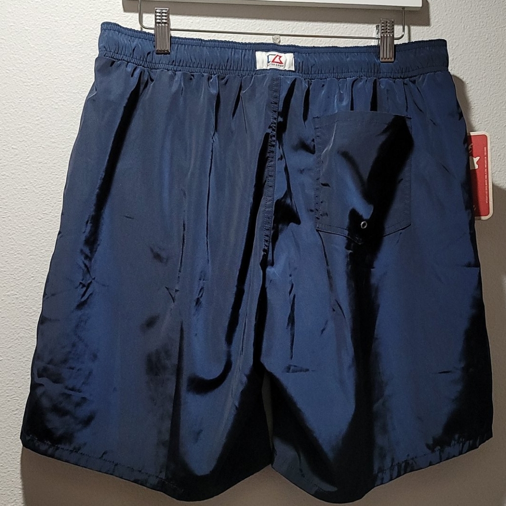 Cutter & Buck Large Blue Color Block Mens Casual … - image 5